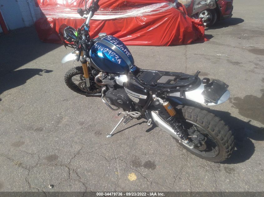 2019 TRIUMPH MOTORCYCLE SCRAMBLER 1200 XE SMTD51HG0KT933586