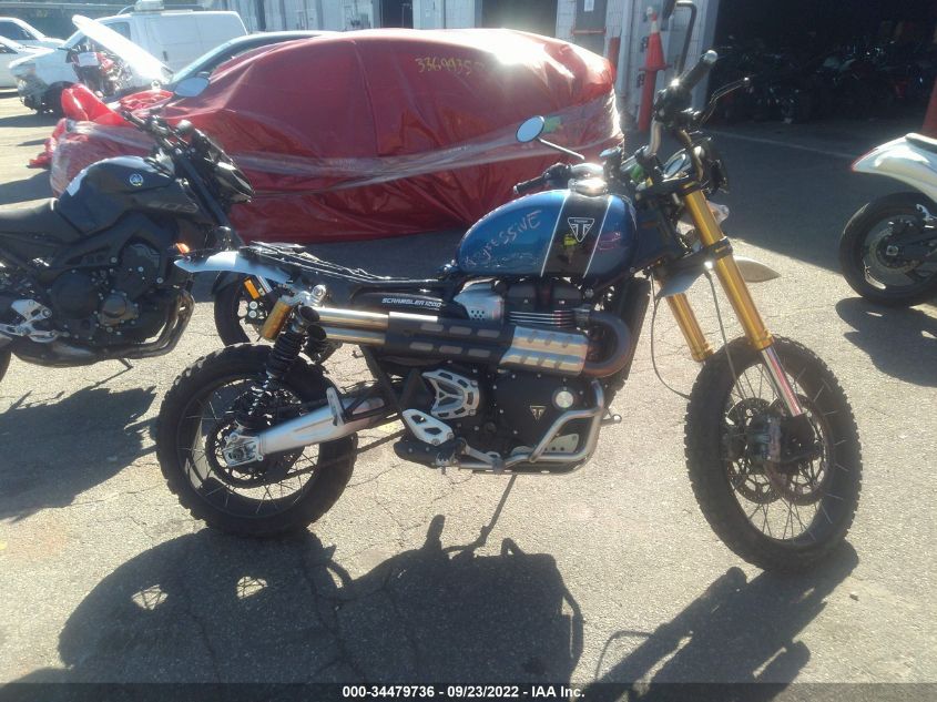 2019 TRIUMPH MOTORCYCLE SCRAMBLER 1200 XE SMTD51HG0KT933586