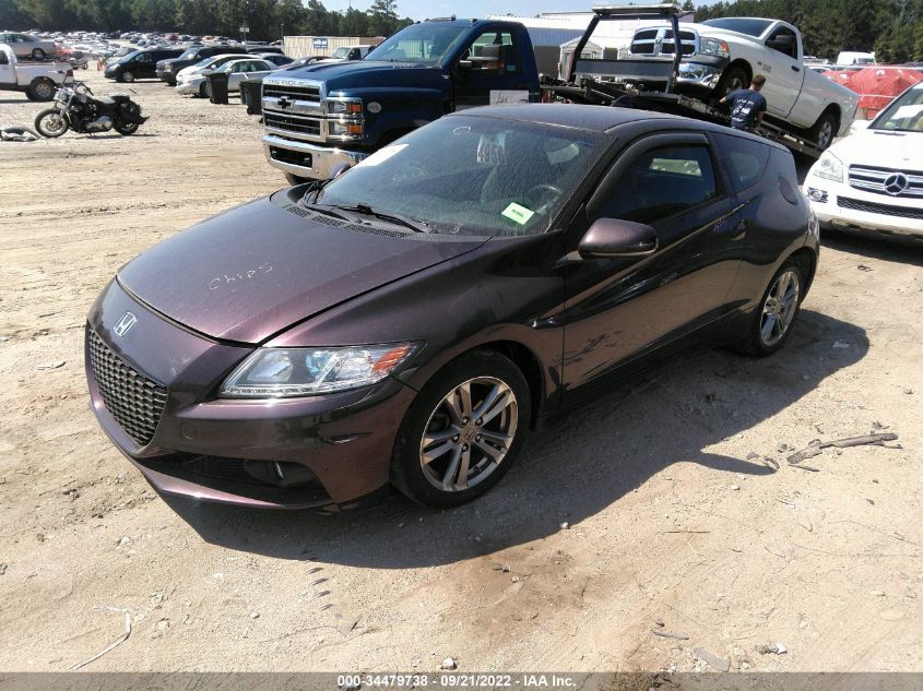 2013 HONDA CR-Z EX JHMZF1D66DS002466
