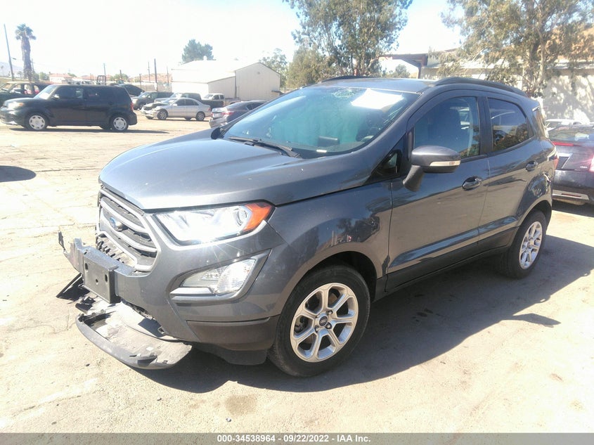 VIN MAJ3P1TE5JC183424 2018 FORD ECOSPORT SE