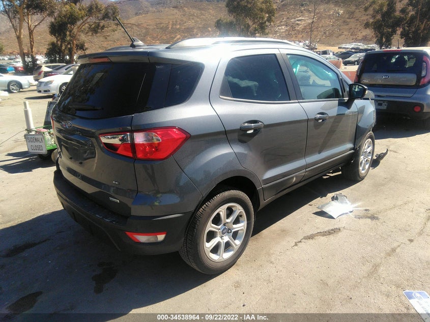 VIN MAJ3P1TE5JC183424 2018 FORD ECOSPORT SE