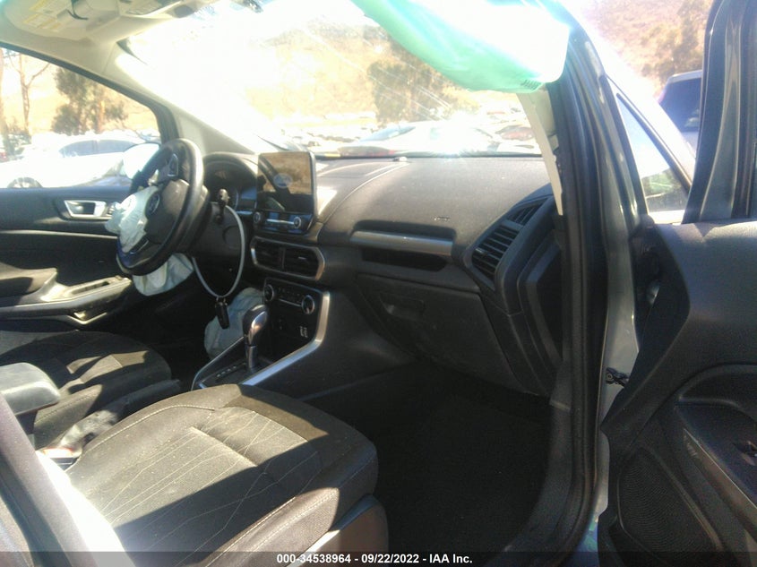 VIN MAJ3P1TE5JC183424 2018 FORD ECOSPORT SE