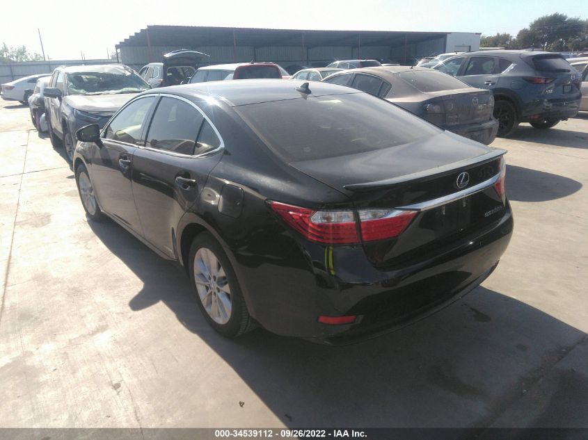 2014 LEXUS ES 300H HYBRID JTHBW1GG8E2057329