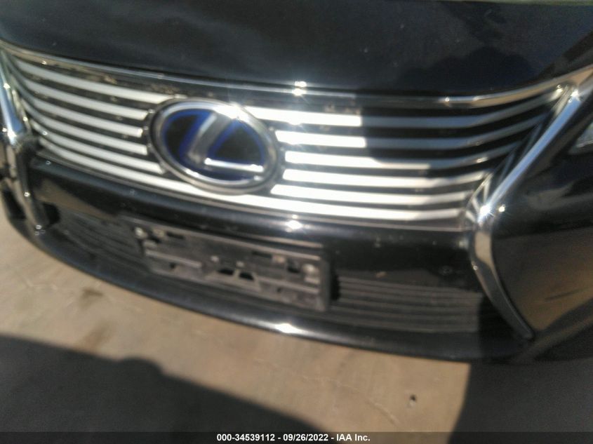 2014 LEXUS ES 300H HYBRID JTHBW1GG8E2057329