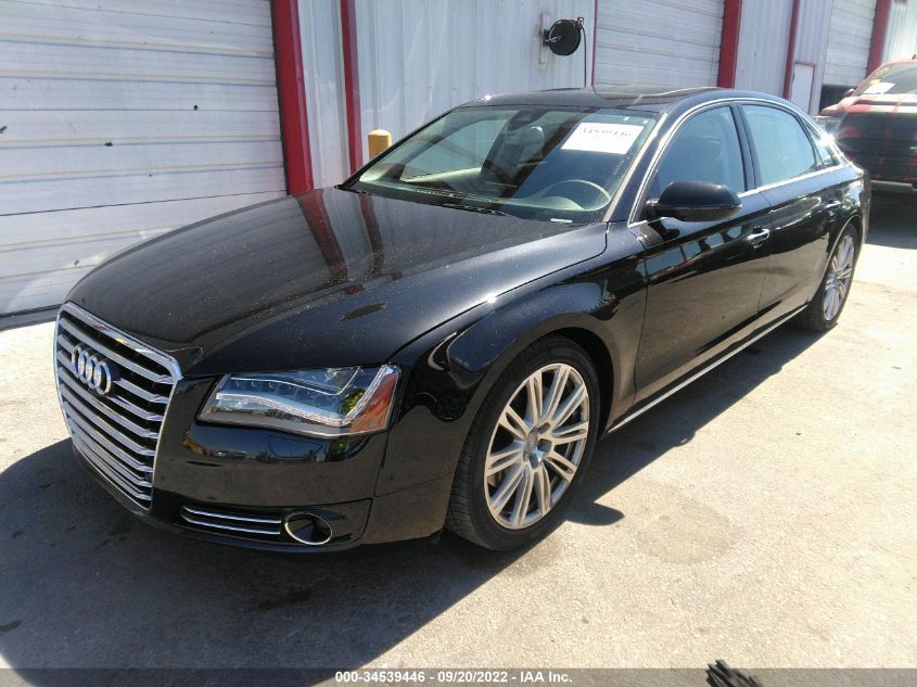 2014 AUDI A8 L 3.0L TDI WAURMAFD7EN001519