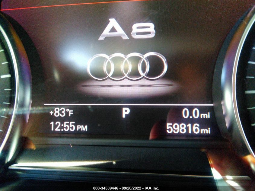 2014 AUDI A8 L 3.0L TDI WAURMAFD7EN001519