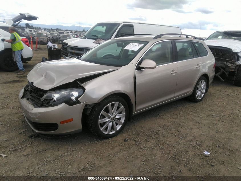 2014 VOLKSWAGEN JETTA SPORTWAGEN TDI W/SUNROOF 3VWPL7AJ7EM625700