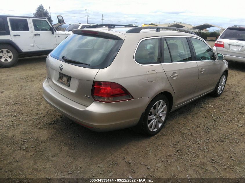 2014 VOLKSWAGEN JETTA SPORTWAGEN TDI W/SUNROOF 3VWPL7AJ7EM625700