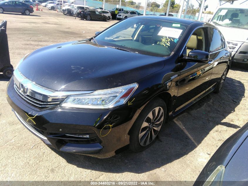 2017 HONDA ACCORD HYBRID TOURING JHMCR6F73HC007933