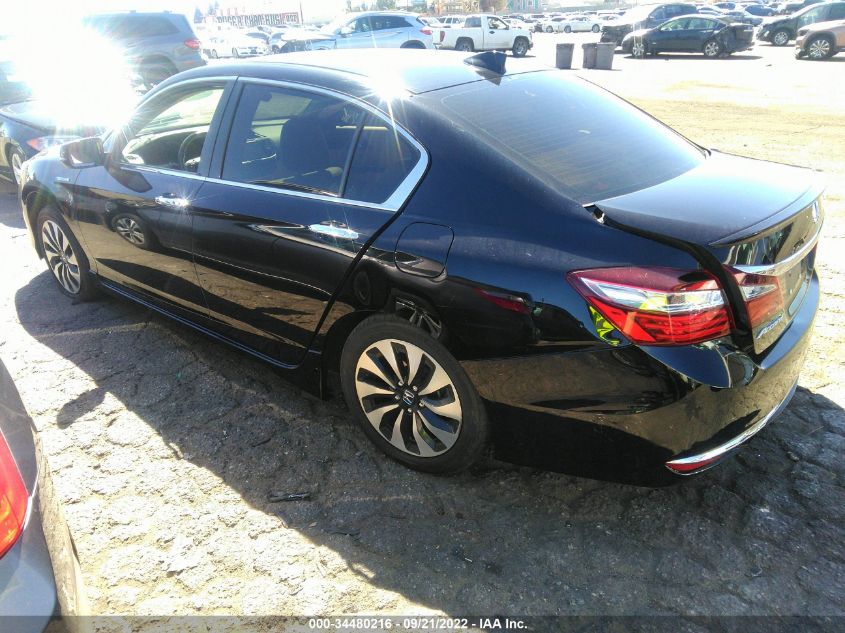 2017 HONDA ACCORD HYBRID TOURING JHMCR6F73HC007933