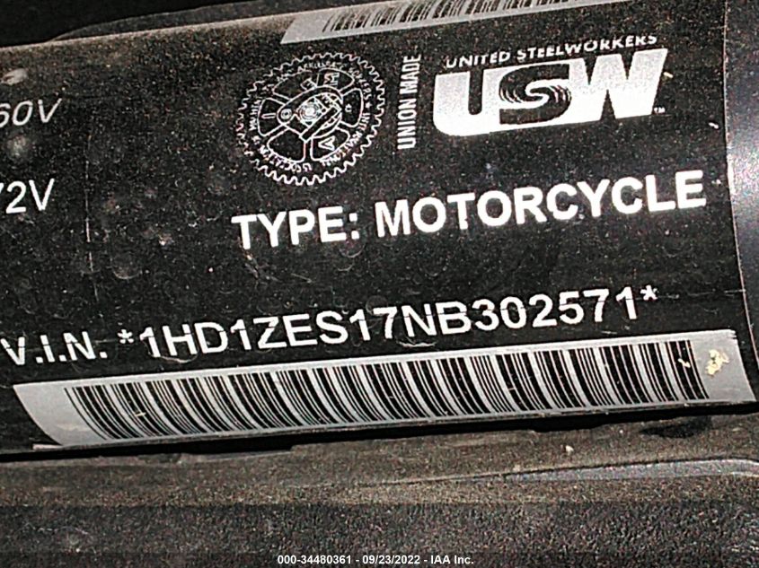 2022 HARLEY-DAVIDSON RA1250 S 1HD1ZES17NB302571