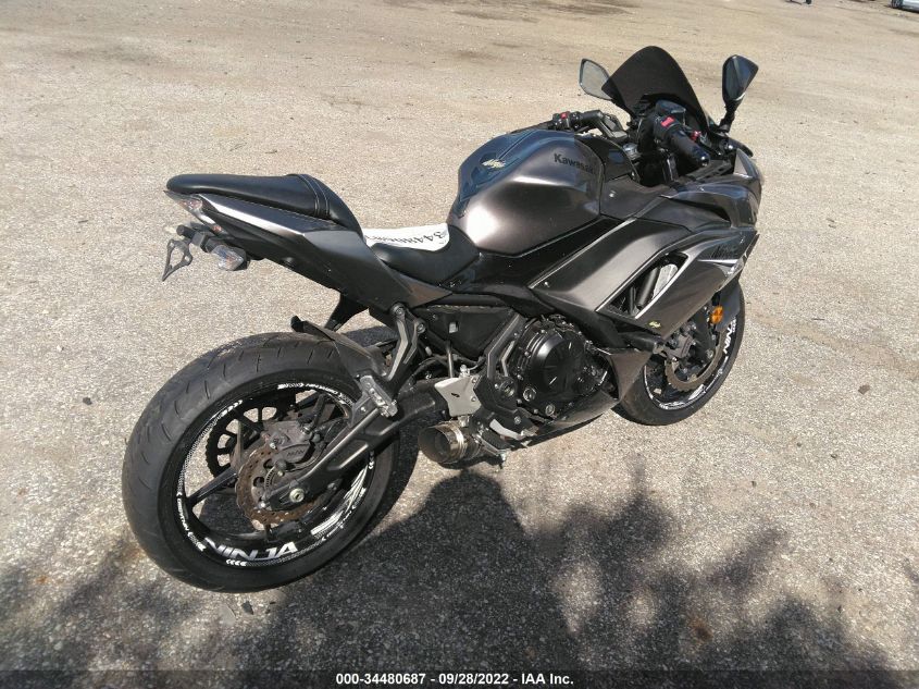 2021 KAWASAKI EX650 M ML5EXEM10MDA29298