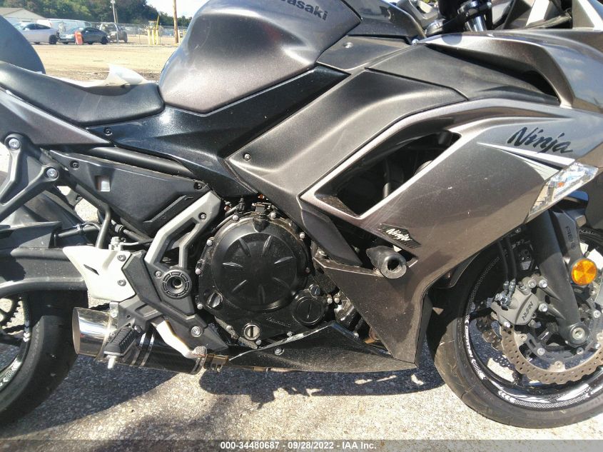 2021 KAWASAKI EX650 M ML5EXEM10MDA29298