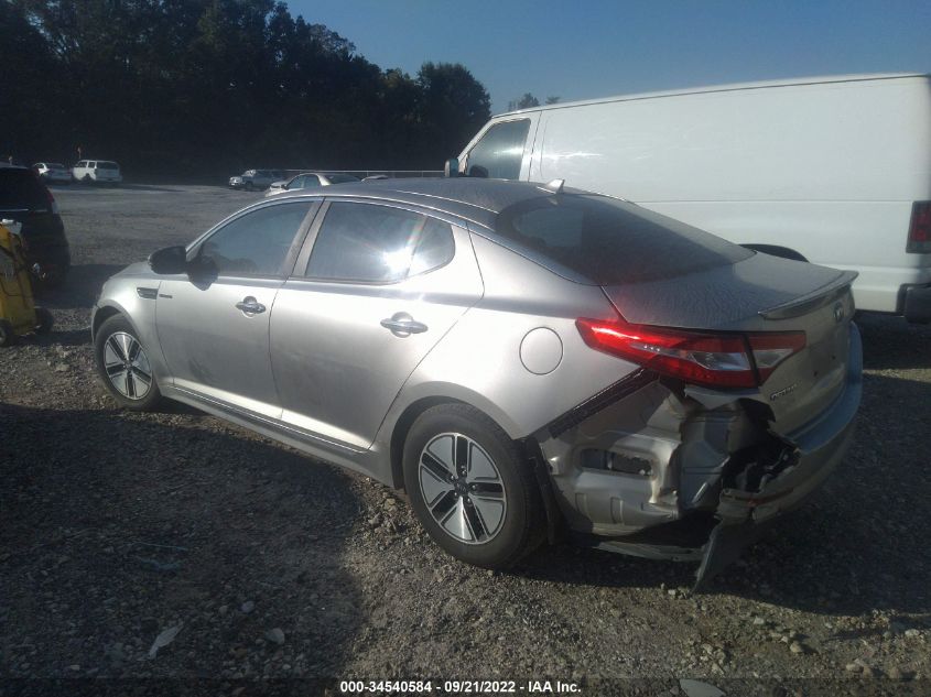 2013 KIA OPTIMA HYBRID LX KNAGM4ADXD5056660