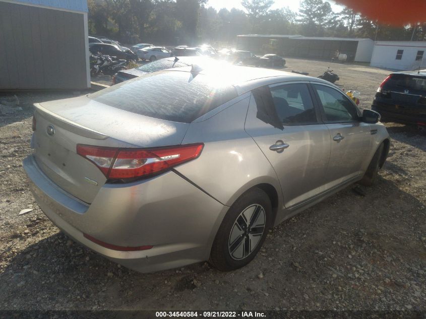 2013 KIA OPTIMA HYBRID LX KNAGM4ADXD5056660