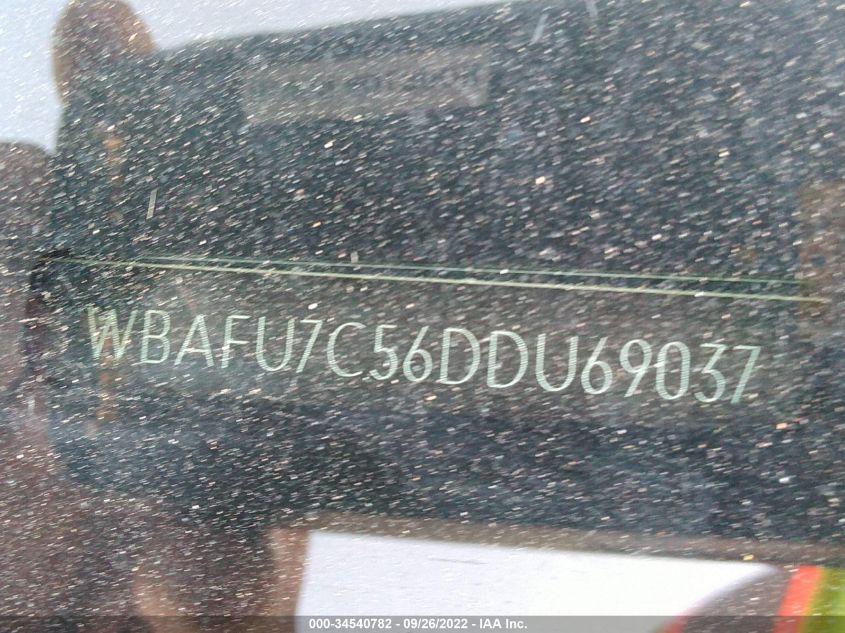 2013 BMW 5 SERIES 535I XDRIVE - WBAFU7C56DDU69037