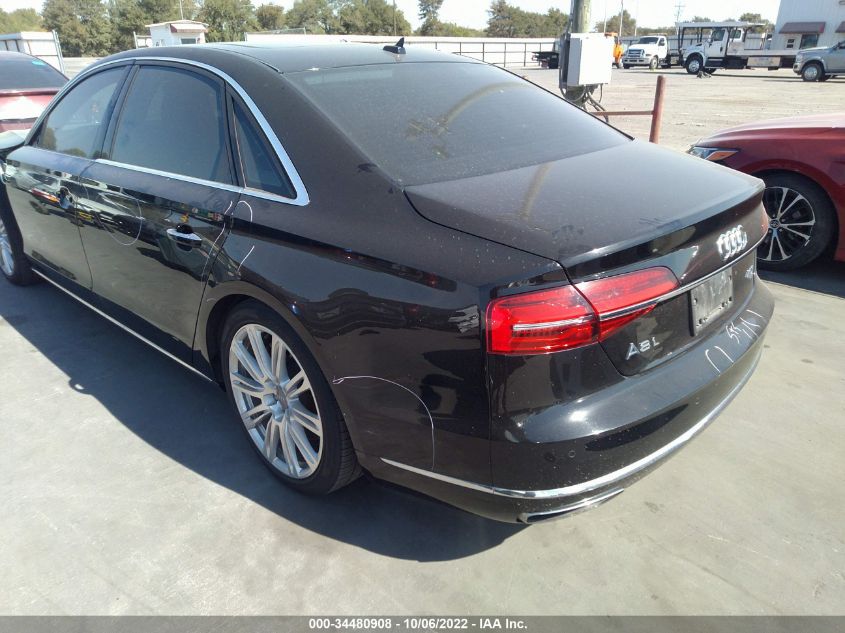 2015 AUDI A8 L 4.0T WAU32AFD5FN001497