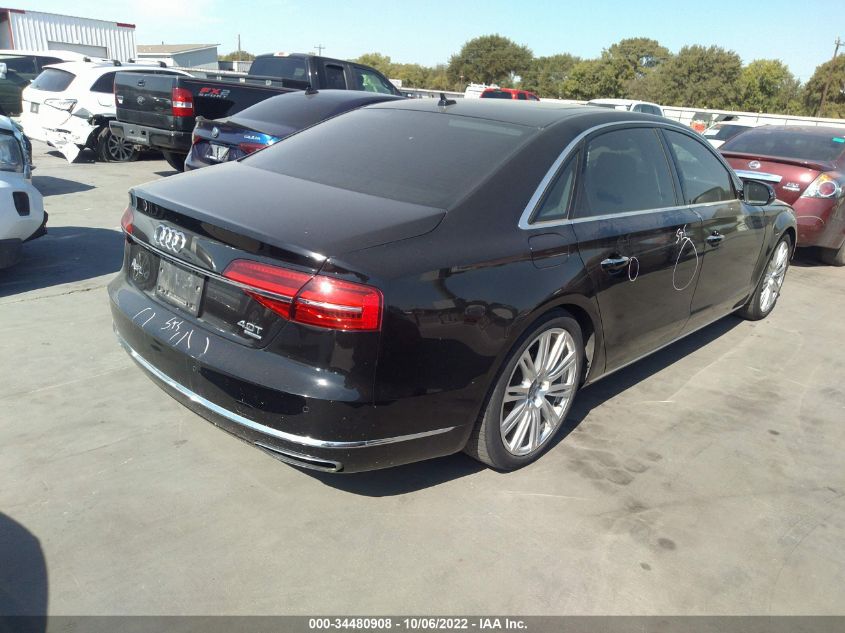 2015 AUDI A8 L 4.0T WAU32AFD5FN001497