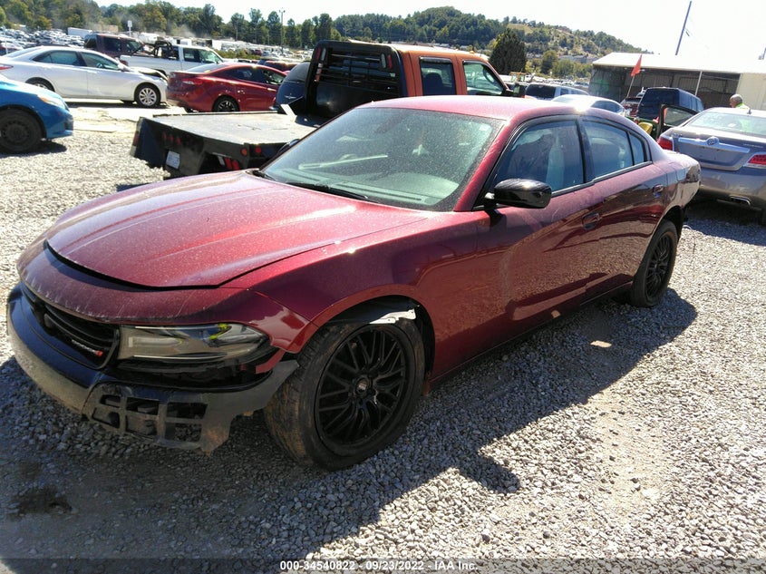 VIN 2C3CDXBG2JH323391 2018 DODGE CHARGER SXT