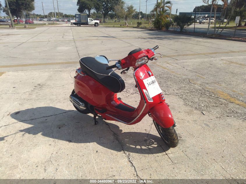 2021 VESPA PIAGGIO ZAPM818G6M5801962