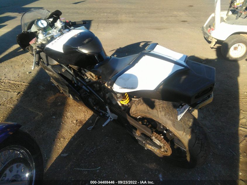 2006 DUCATI 749 ZMD1UB3S06B012491