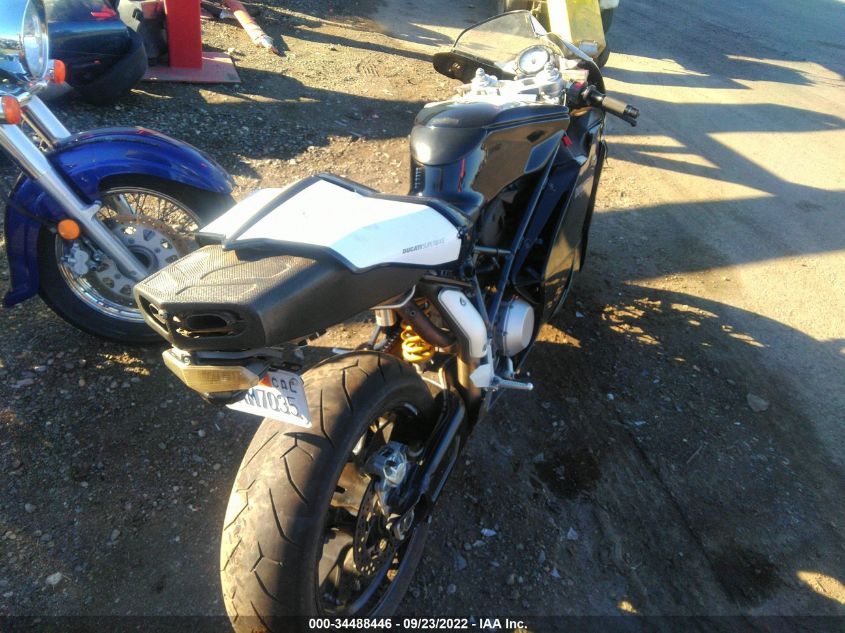 2006 DUCATI 749 ZMD1UB3S06B012491