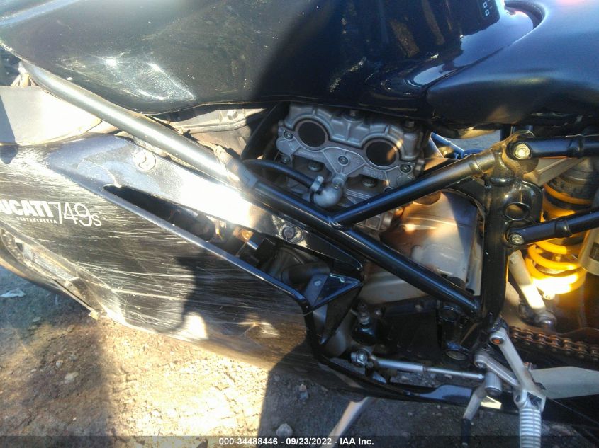 2006 DUCATI 749 ZMD1UB3S06B012491