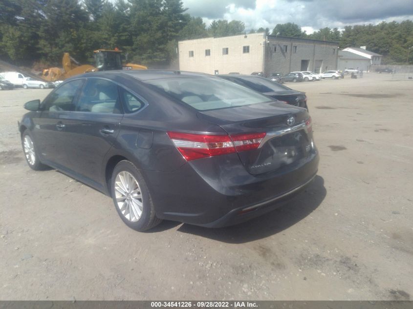 2015 TOYOTA AVALON HYBRID XLE PREMIUM 4T1BD1EBXFU040919