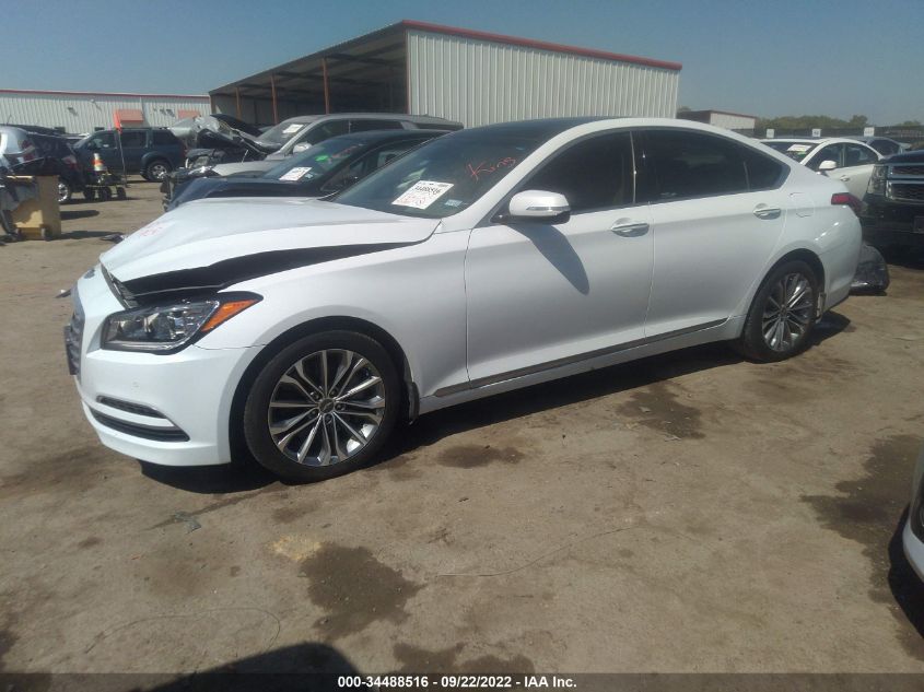 2015 HYUNDAI GENESIS 3.8L KMHGN4JE5FU066039