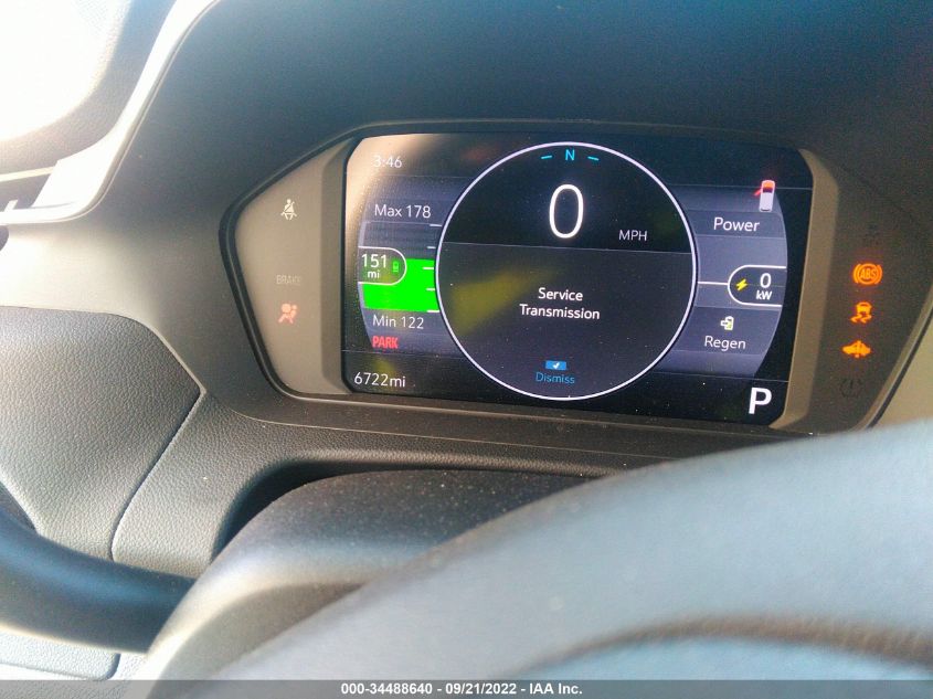 2022 CHEVROLET BOLT EUV LT 1G1FY6S03N4115512