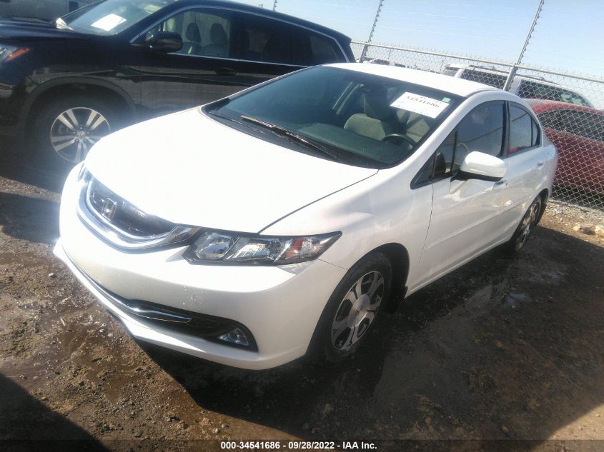 2014 HONDA CIVIC HYBRID 19XFB4F22EE001895