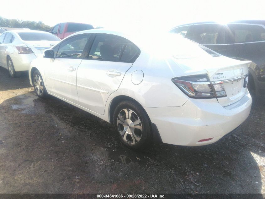 2014 HONDA CIVIC HYBRID 19XFB4F22EE001895