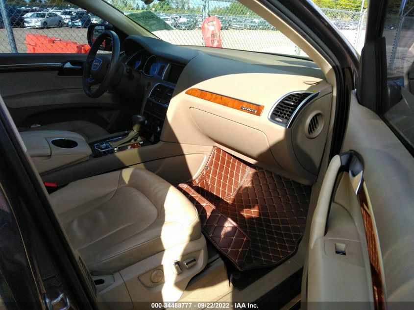 2013 AUDI Q7 3.0T PREMIUM PLUS WA1LGAFE7DD013760