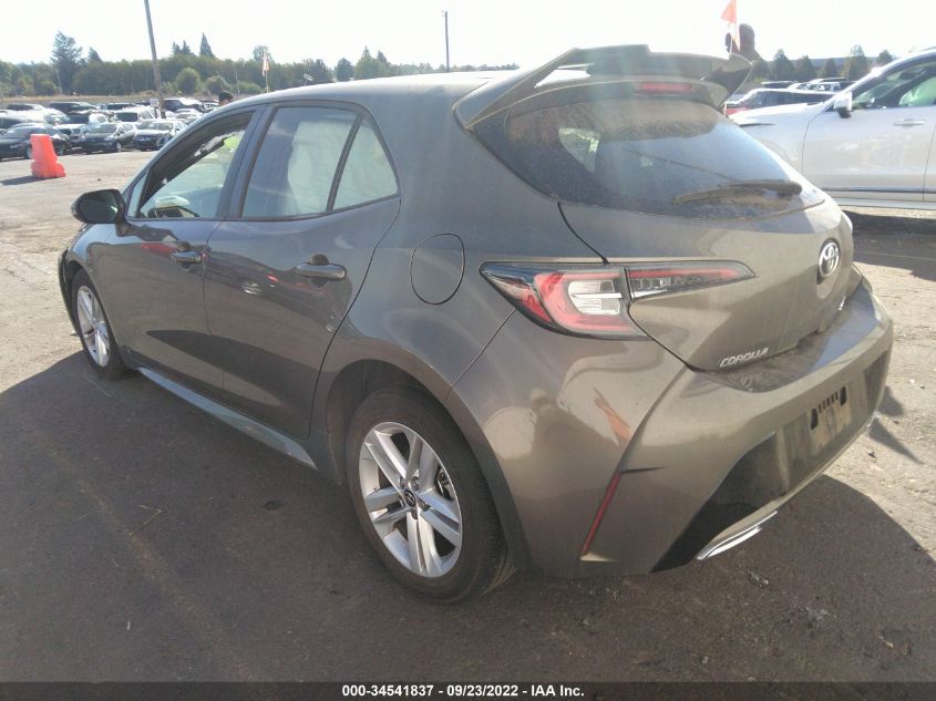 2020 TOYOTA COROLLA HATCHBACK SE/XSE/NIGHTSHADE JTND4RBE0L3093409