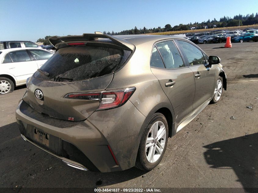 2020 TOYOTA COROLLA HATCHBACK SE/XSE/NIGHTSHADE JTND4RBE0L3093409
