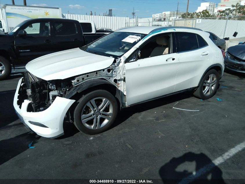 2015 MERCEDES-BENZ GLA-CLASS GLA 250 WDCTG4EB9FJ127580