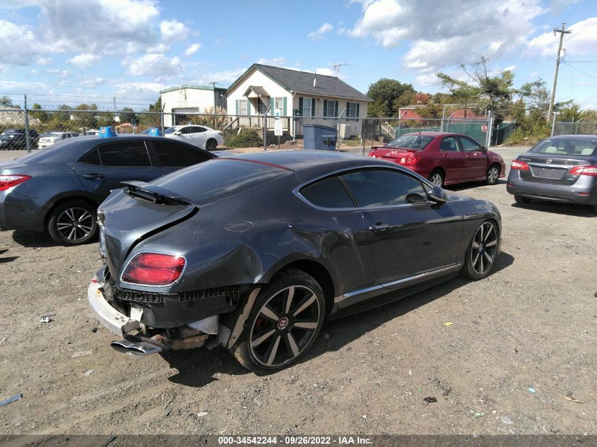 2014 BENTLEY CONTINENTAL GT V8 S SCBFH7ZA4EC094576