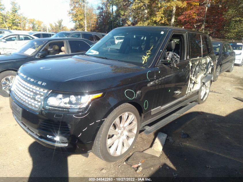 2014 LAND ROVER RANGE ROVER SUPERCHARGED SALGS2TF0EA154013