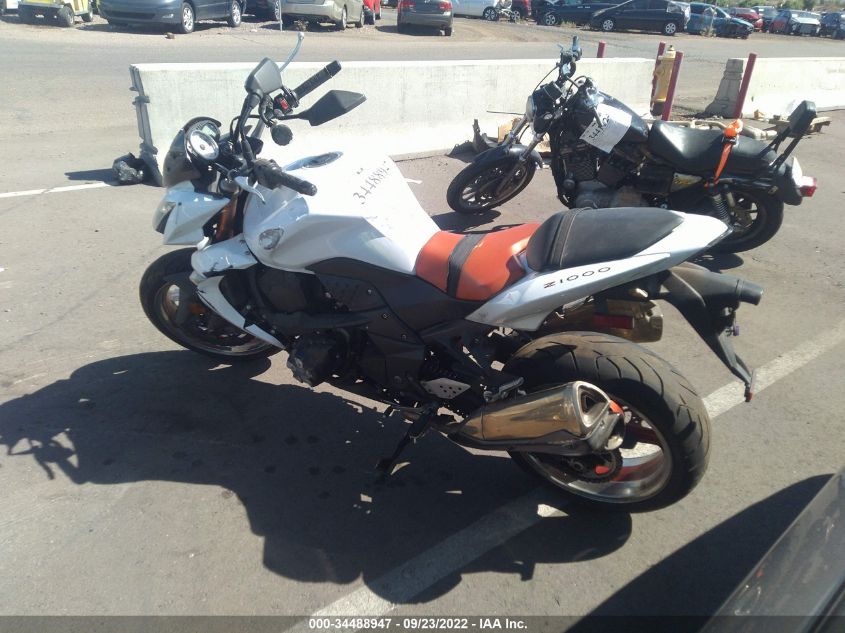 2008 KAWASAKI ZR1000 B JKAZRCB1X8A021393