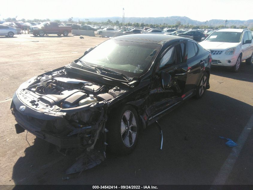 2013 KIA OPTIMA HYBRID EX KNAGM4AD8D5053059