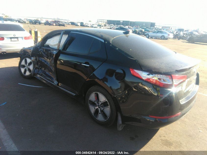 2013 KIA OPTIMA HYBRID EX KNAGM4AD8D5053059