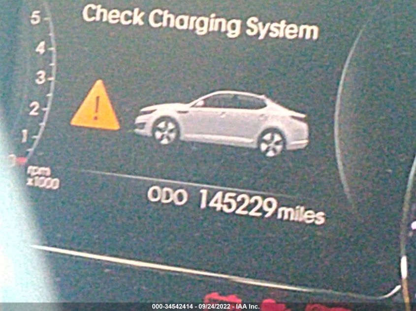 2013 KIA OPTIMA HYBRID EX KNAGM4AD8D5053059