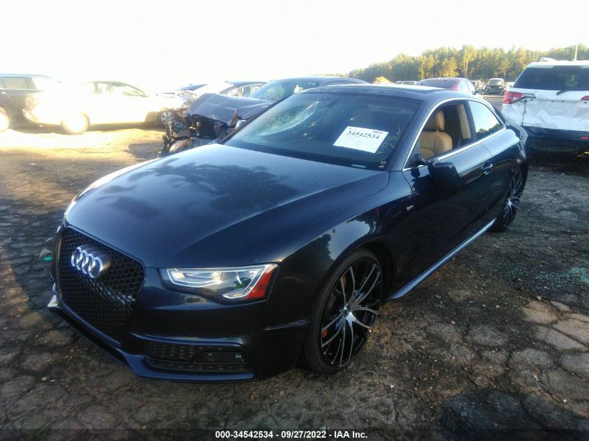 2015 AUDI A5 PREMIUM PLUS WAUMFAFR6FA037260