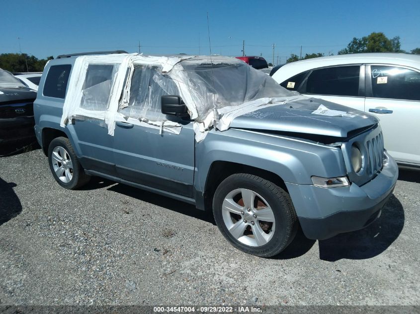 2013 JEEP PATRIOT LATITUDE 1C4NJPFA5DD146470