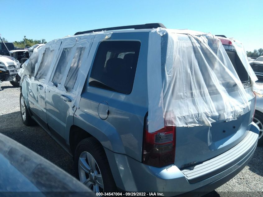 2013 JEEP PATRIOT LATITUDE 1C4NJPFA5DD146470