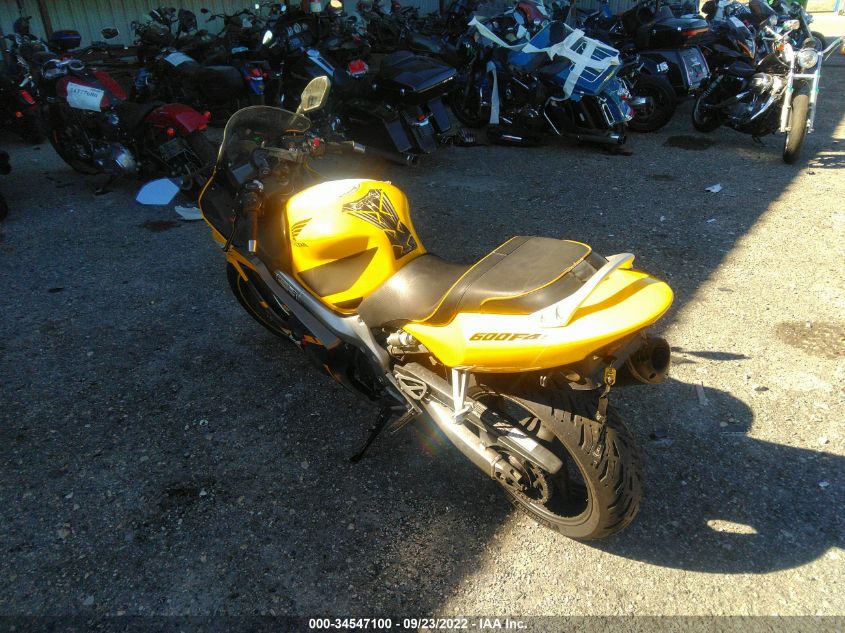 2006 HONDA CBR600 F4 JH2PC350X6M703288