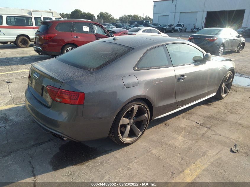 2014 AUDI S5 PREMIUM PLUS WAUCGAFR4EA064352