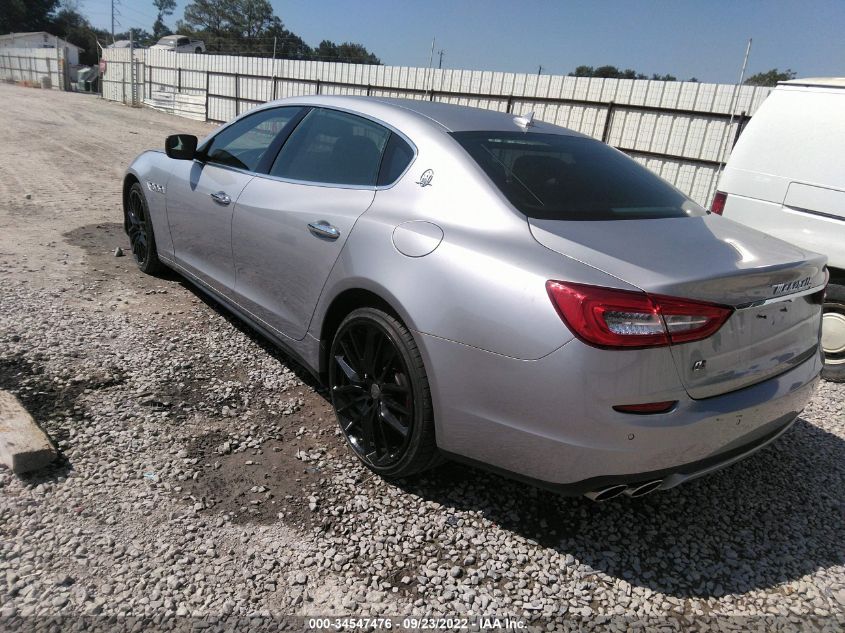 2014 MASERATI QUATTROPORTE S Q4 ZAM56RRAXE1078612