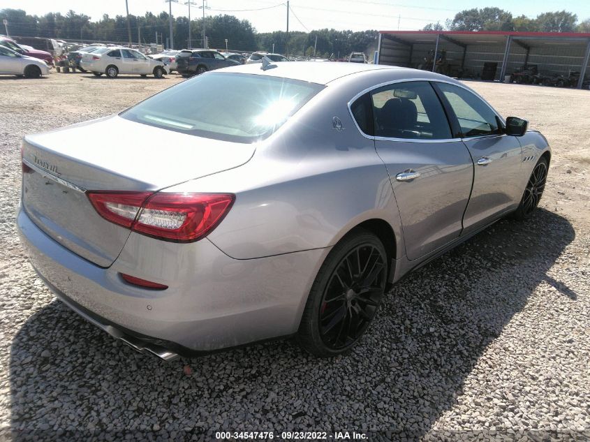 2014 MASERATI QUATTROPORTE S Q4 ZAM56RRAXE1078612