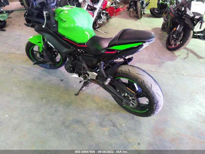 2022 KAWASAKI EX650 N ML5EXEN18NDA50724